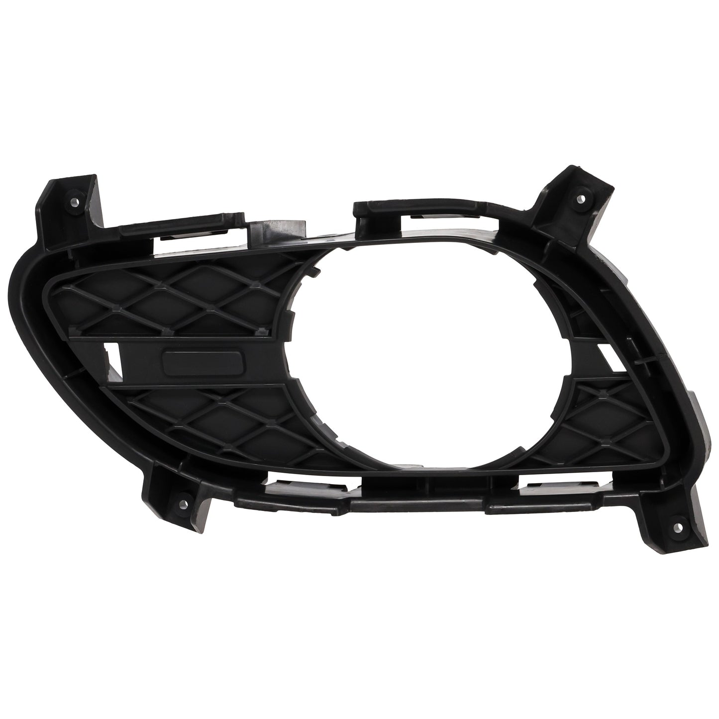 Front, Driver Side, Inner Fog Light Trim, Textured Black