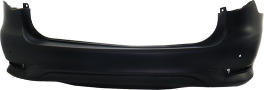 Rear Primed Bumper Cover, Without Backup Collision Intervention Sensor Holes