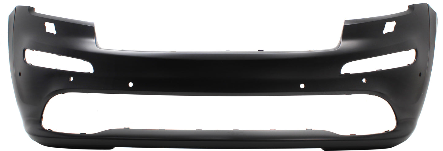 Front Primed Bumper Cover, Without Headlight Washer Holes