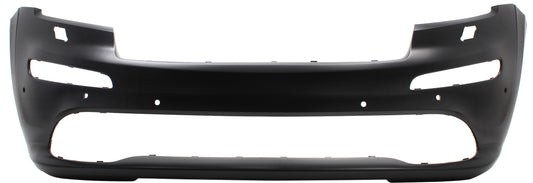 Front Primed Bumper Cover, Without Headlight Washer Holes