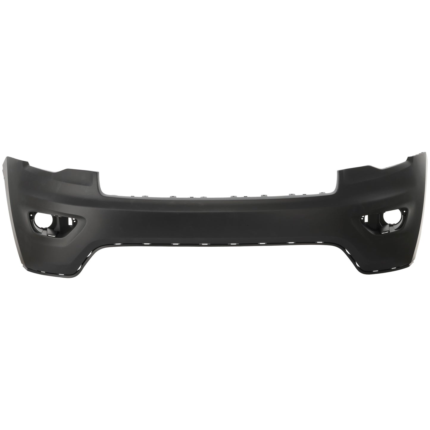 Front, Upper Primed Bumper Cover, Without Parking Aid Sensor Holes