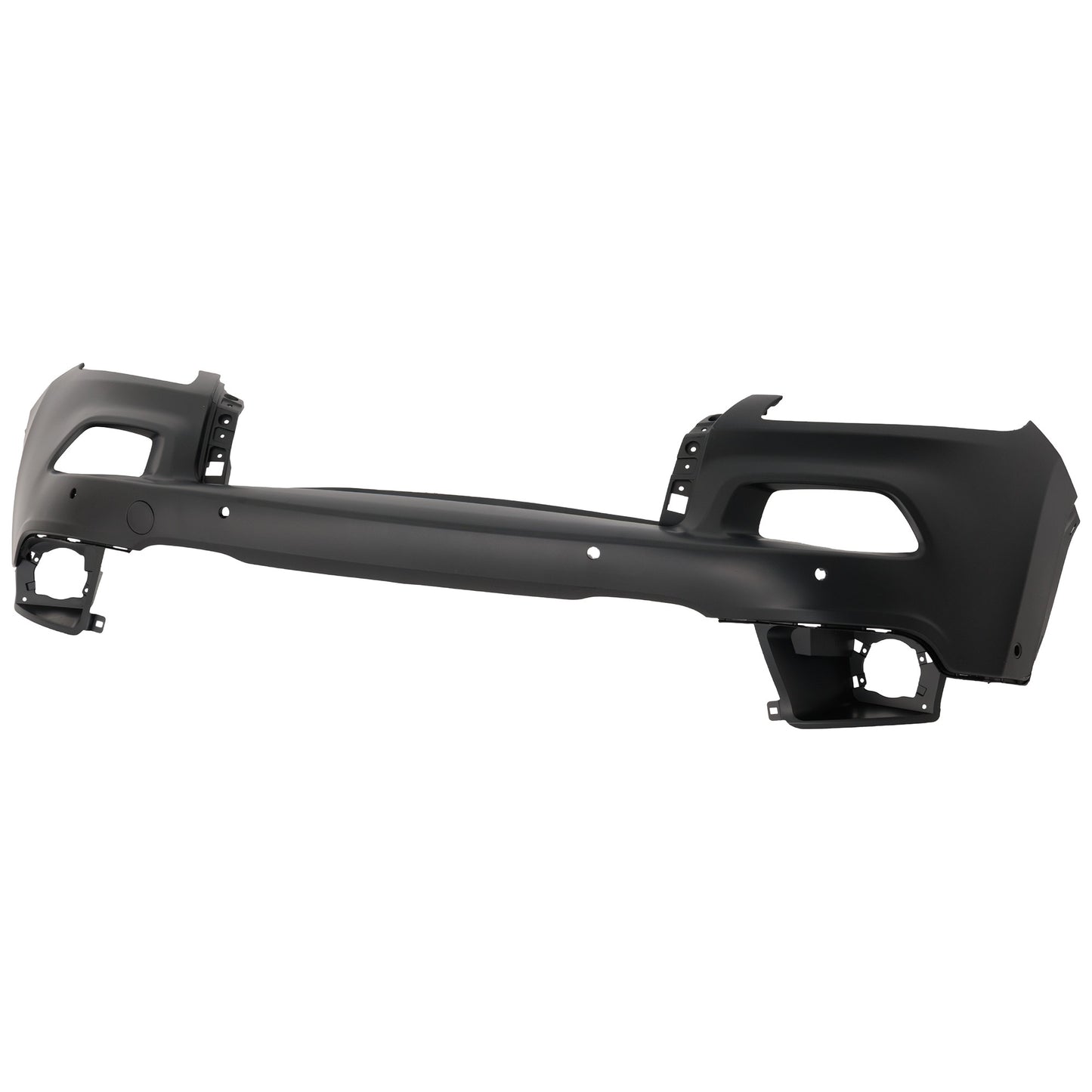 Передняя грунтованная накладка на бампер, для моделей с датчиком парковки, без системы помощи при парковке, без омывателя фар, кроме моделей Trailhawk/Overland