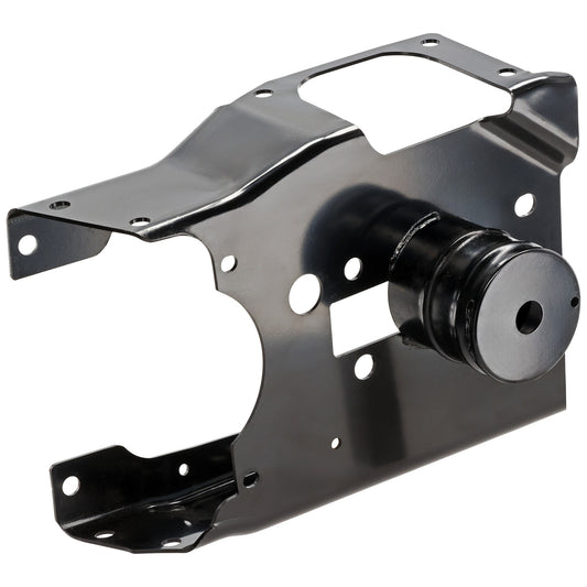 Front, Passenger Side Bumper Bracket, For Models with Steel Bumper, CAPA CERTIFIED