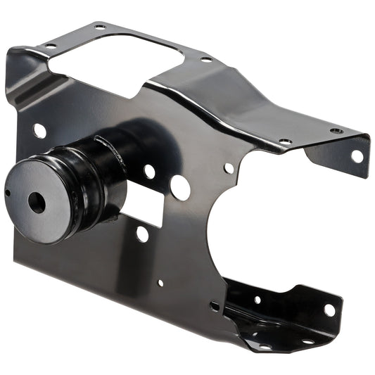 Front, Driver Side Bumper Bracket, For Models with Steel Bumper, CAPA CERTIFIED