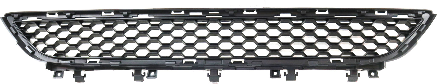 Front, Center Bumper Grille, Textured Black