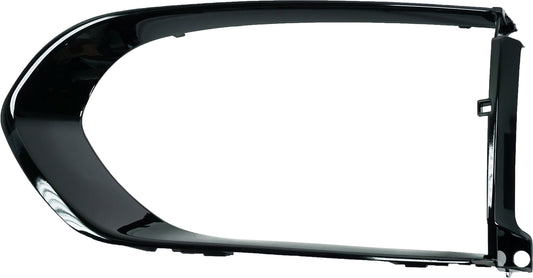 Grille Trim, Driver Side, Painted Black