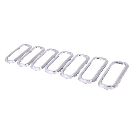 Grille Trim, Center, Chrome, CAPA CERTIFIED