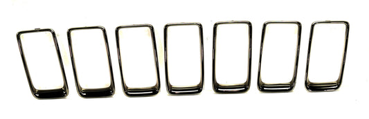 Grille Trim, Center, Smoked Chrome