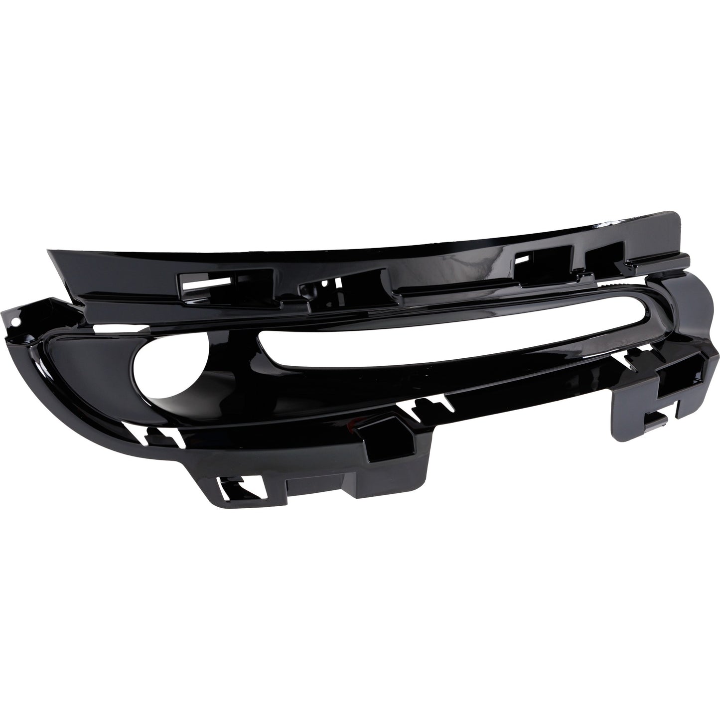 Front, Passenger Side Fog Light Trim, Black, SRT Model