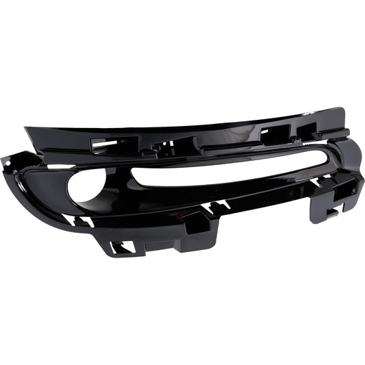 Front, Passenger Side Fog Light Trim, Black, SRT Model