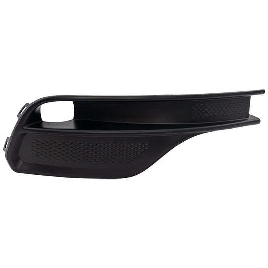 Front, Passenger Side Fog Light Trim, Textured Black, For Models with Mopar Light Bar
