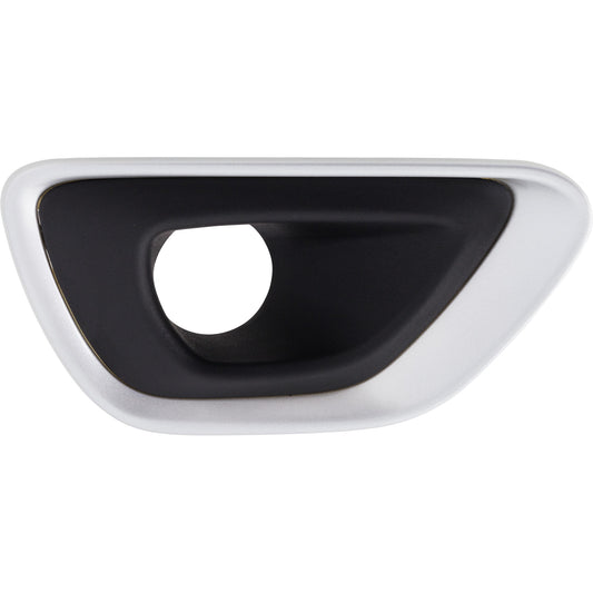 Front, Passenger Side Fog Light Trim, Black