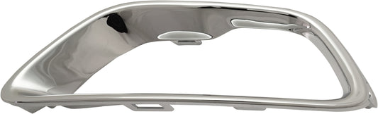 Front, Passenger Side Fog Light Trim, Chrome