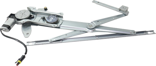 Front, Driver Side Power Window Regulator, With Motor