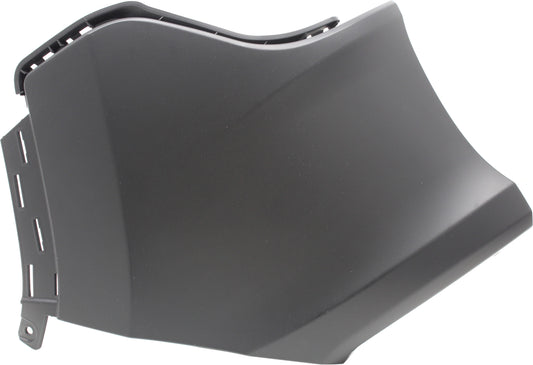 Rear, Passenger Side, Upper Bumper Cover, Primed, Except Trailhawk Models, Without Advance Park System Holes, CAPA Certified