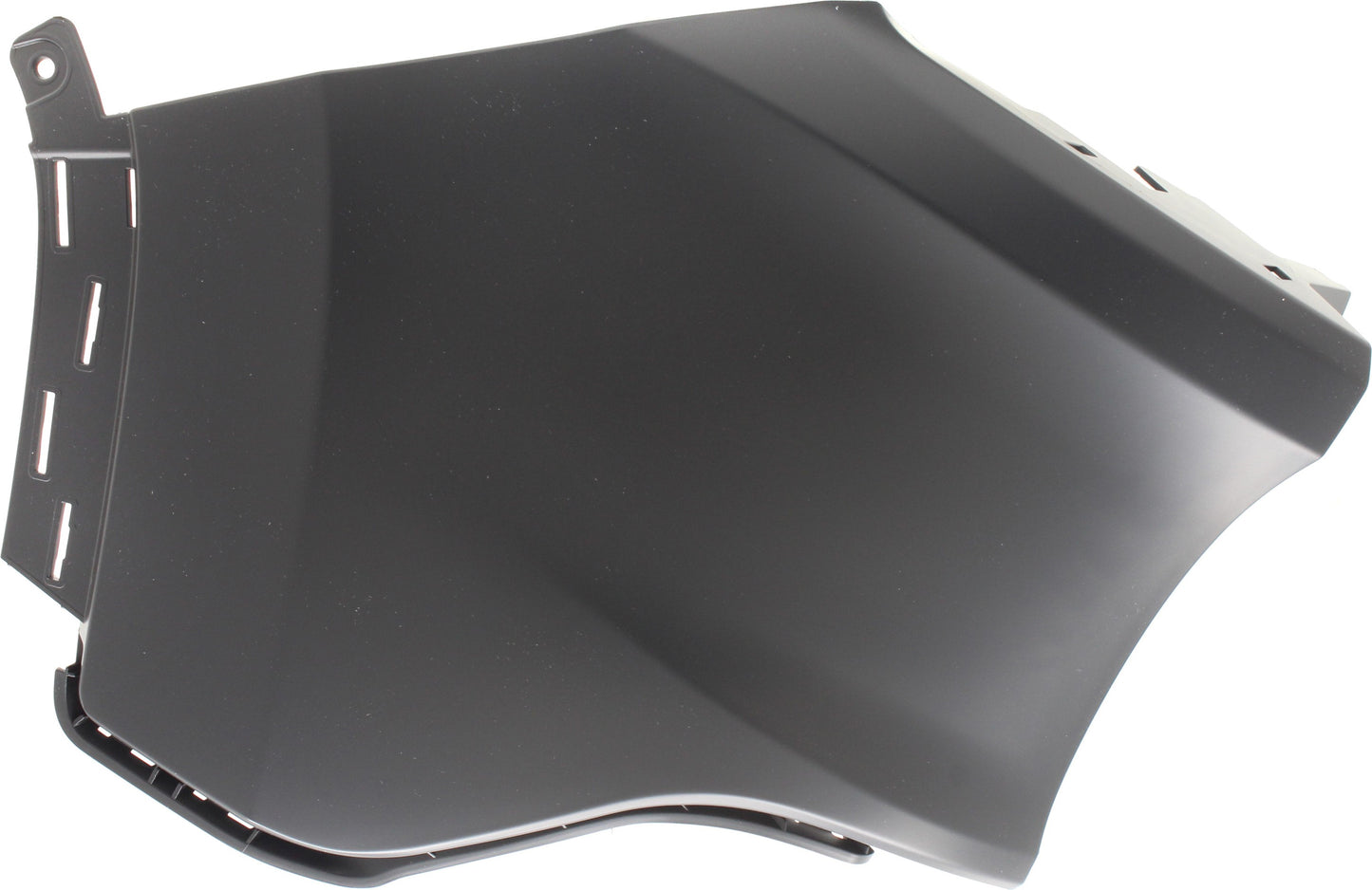 Rear, Driver Side, Upper Bumper Cover, Primed, CAPA Certified