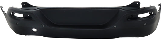 Rear, Lower Bumper Cover, Textured, Without Trailer Hitch Holes, CAPA Certified