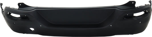 Rear, Lower Bumper Cover, Textured, Without Trailer Hitch Holes, CAPA Certified