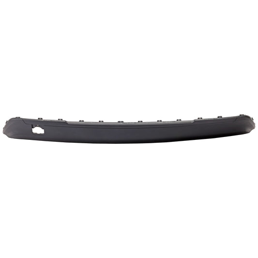 Rear, Lower, Center Bumper Trim, Black, CAPA Certified