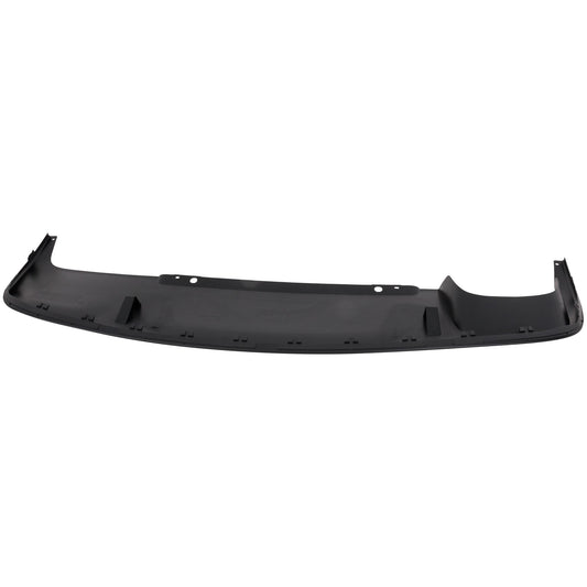 Rear, Lower Valance, Primed, For Models with Chrome Exhaust Pipe and without Towing Hitch