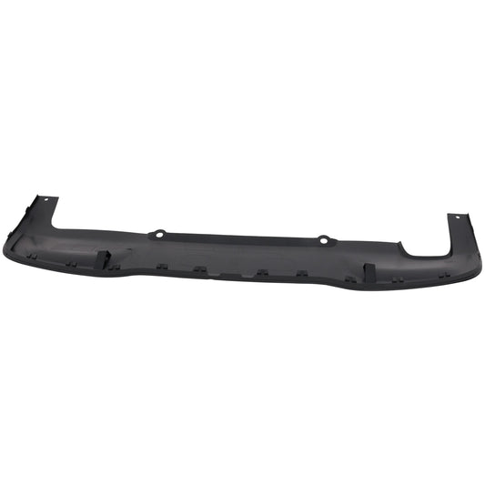 Rear, Lower Valance, Primed, For Models without Chrome Exhaust Pipe and Towing Hitch
