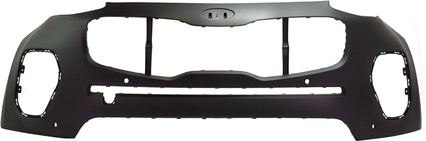 Front, Upper Primed Bumper Cover
