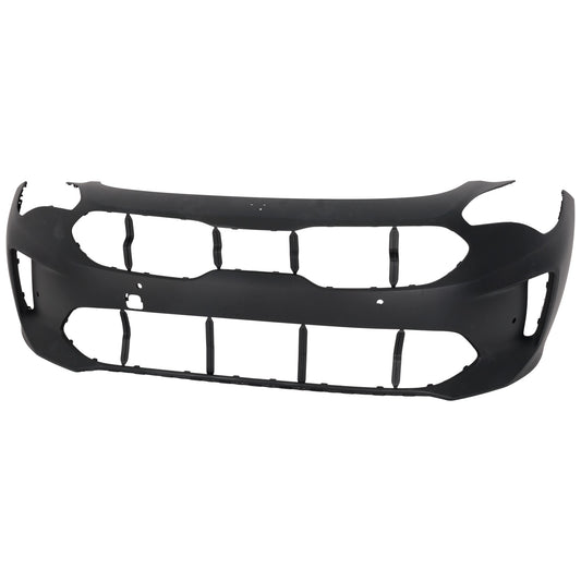 Передняя грунтованная накладка на бампер