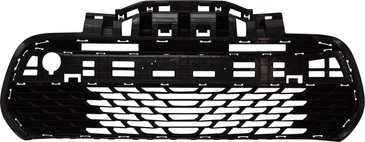 Решетка переднего бампера, текстурированная, темно-серая, сертифицирована CAPA