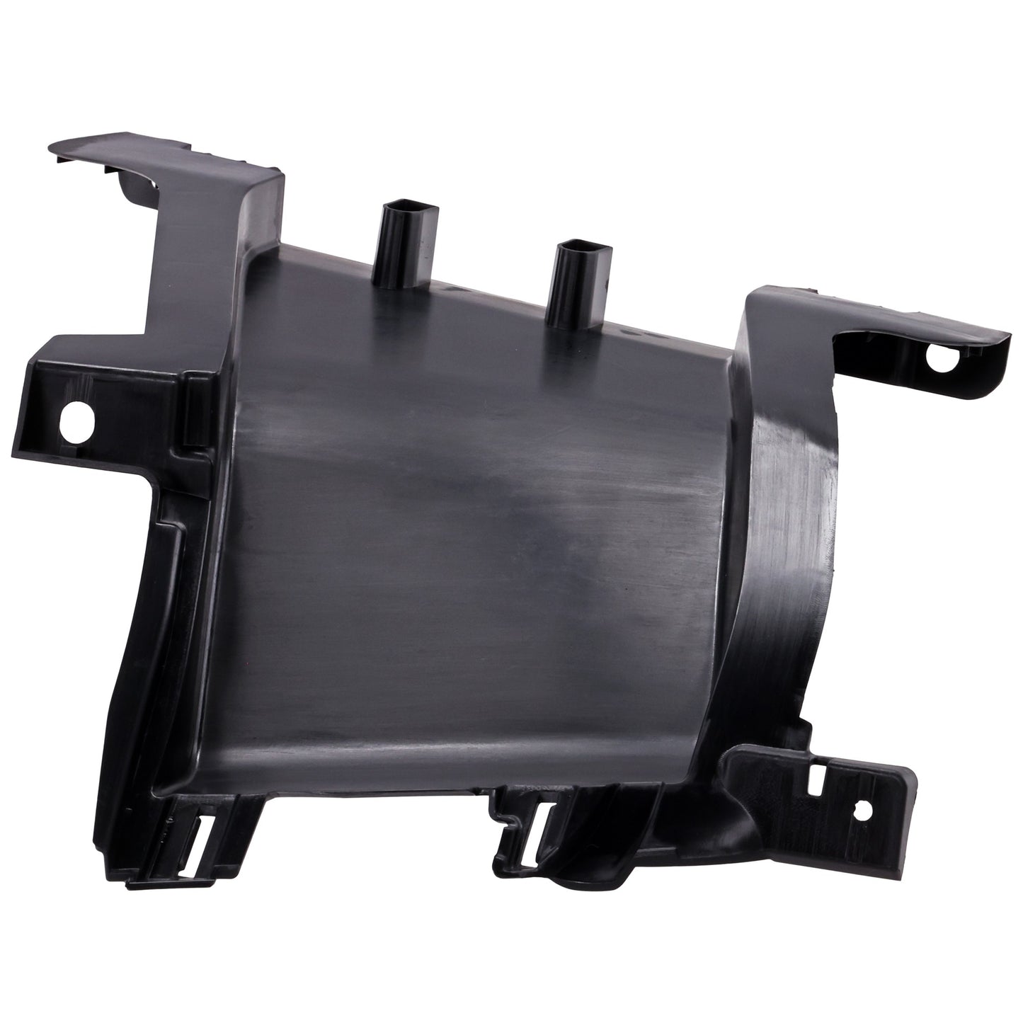 Решетка бампера со стороны пассажира, черная; воздуховод