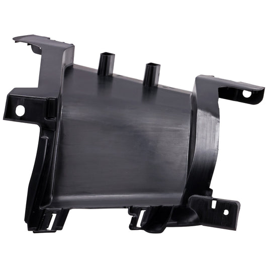 Решетка бампера со стороны пассажира, черная; воздуховод