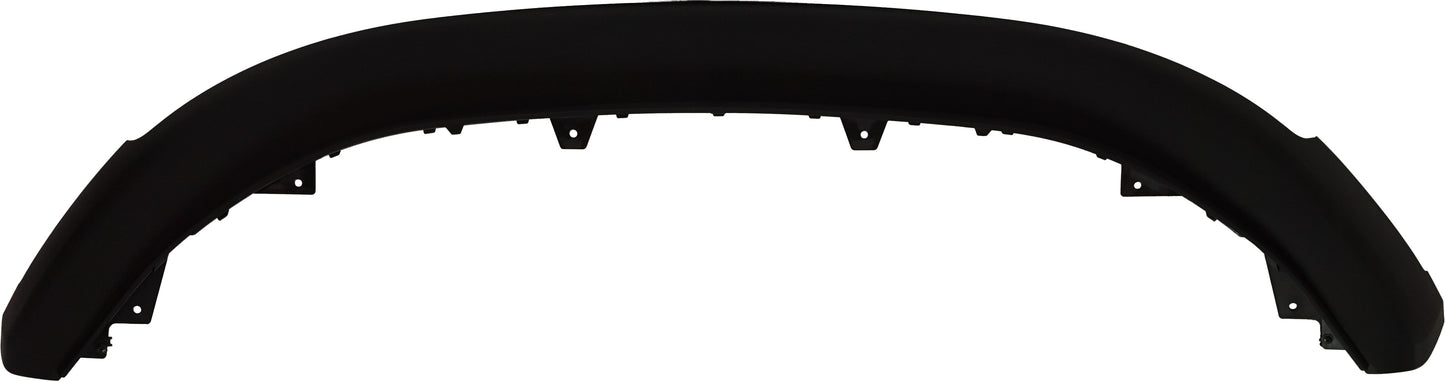 Front, Lower Valance, Bumper Cover, Textured Gray, CAPA Certified