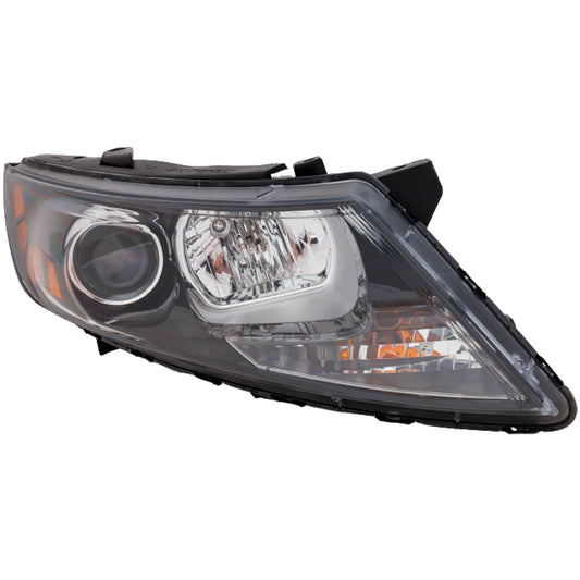Passenger Side HID/Xenon Headlight, With bulb(s), OE Replacement