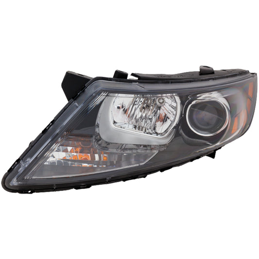 Driver Side HID/Xenon Headlight, With bulb(s), OE Replacement