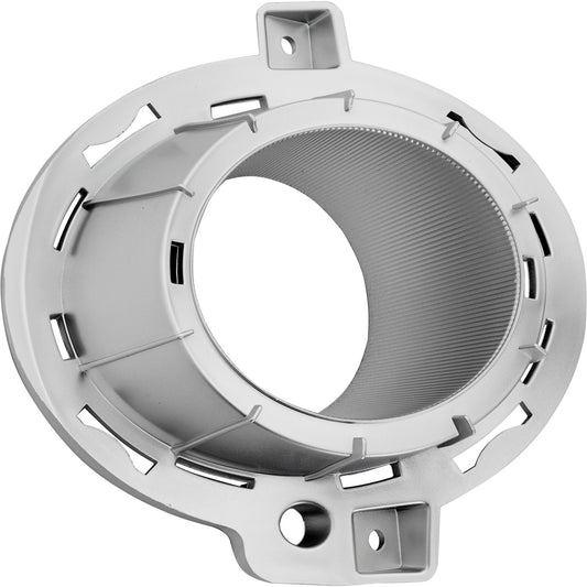 Front, Driver Side, Outer Fog Light Trim, Gray