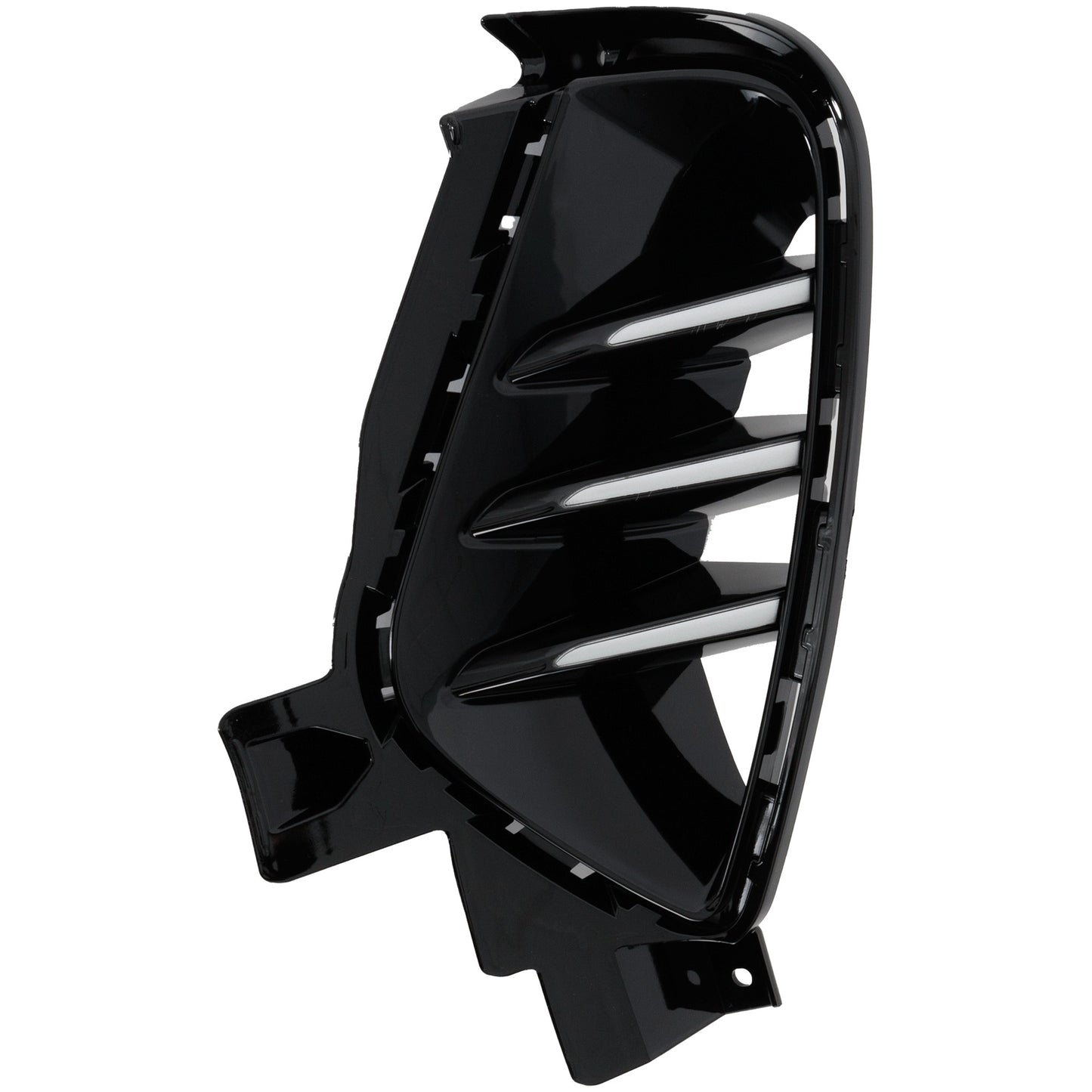 Front, Passenger Side Fog Light Trim, Black, EX/LX/LXS Models