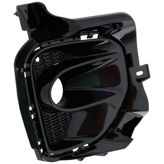 Front, Passenger Side Fog Light Trim, Black