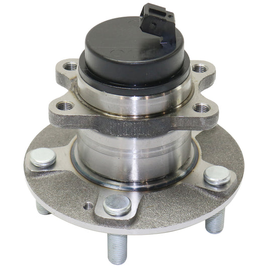 Rear, Driver or Passenger Side Wheel Hub, With Bearing, With Sensor, 5 x 4.5 in. Bolt Pattern, FWD