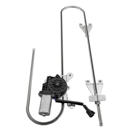 Front, Passenger Side Window Regulator, Power, Base Model
