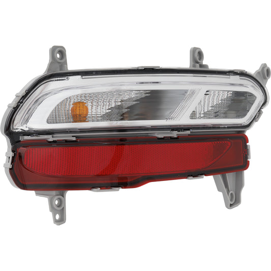 Driver Side Back Up Light, with Bulb, Halogen