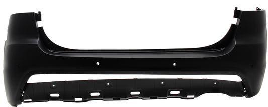 Rear Primed Bumper Cover, With Parking Aid Sensor Holes