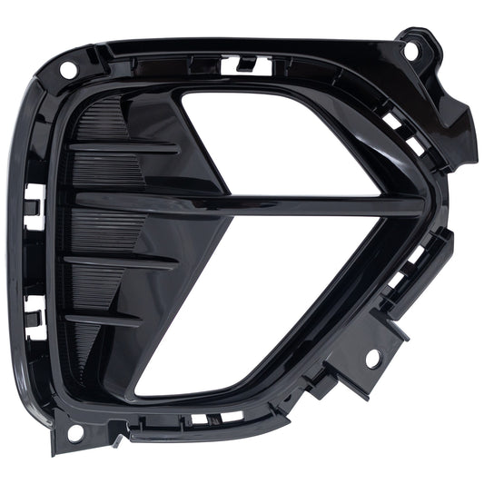 Rear, Driver Side Bumper Trim, Black