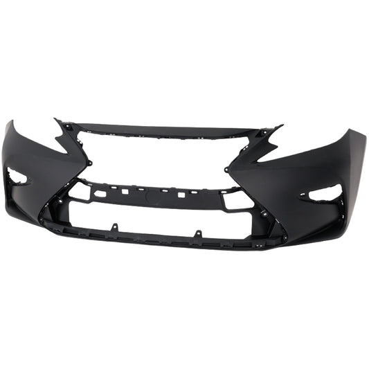 Front Primed Bumper Cover, Base Model, Japan Built Vehicles, Without Parking Aid Sensor Holes