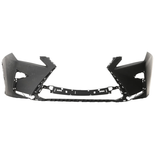 Front Primed Bumper Cover, Without Park Sensor and Headlight Washer Holes, CAPA CERTIFIED