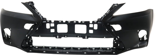 Front Primed Bumper Cover, Without Headlight Washer Holes
