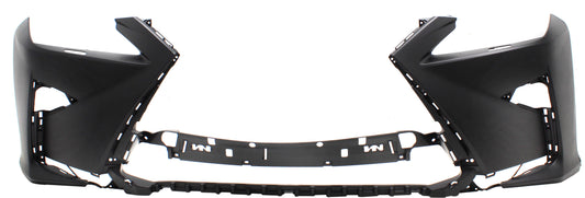Front Primed Bumper Cover, With Headlight Washer Holes, CAPA Certified