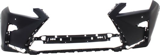 Front Primed Bumper Cover, Without Headlight Washer Holes