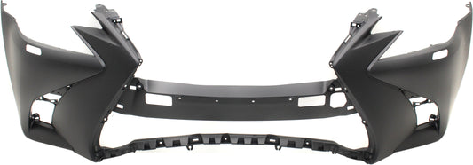 Front Primed Bumper Cover, With Headlight Washer Holes