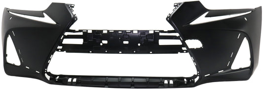 Front Primed Bumper Cover, With Headlight Washer Holes