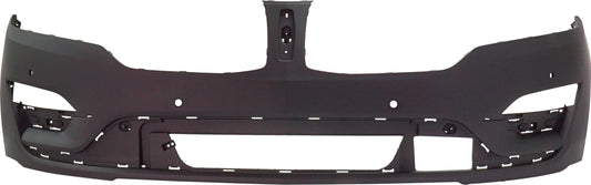 Front Primed Bumper Cover, Without Headlight Washer Holes