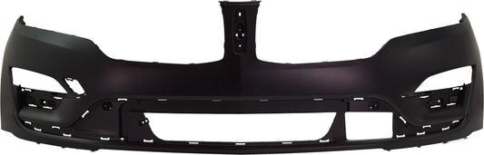 Front Primed Bumper Cover, Without Headlight Washer Holes, CAPA Certified
